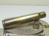 WW2 JAPANESE ARMY PAPERWEIGHT BUNCHIN WWII JAPAN WAR MEDAL IRON RIFLE bullet