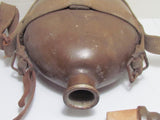 WW2 JAPANESE ARMY CANTEEN WWII JAPAN WAR DATED 1942 CAP MEDAL BADGE