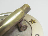 WW2 JAPANESE ARMY PAPERWEIGHT BUNCHIN WWII JAPAN WAR MEDAL IRON RIFLE bullet