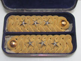 WW2 JAPANESE ARMY CAPTAIN EPAULETTES SHOULDER BOARD JAPAN MEDAL WWII