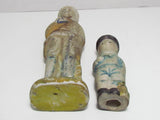 RARE SET OF WW2 JAPANESE ARMY NAVY SAILOR STATUE LOT  WWII