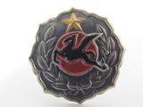 WW2 JAPANESE ARMY HORSE MANAGEMENT INSIGNIA UNIT JAPAN CAP BADGE