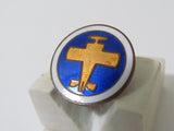 RARE! WW2 JAPANESE AIRCRAFT BADGE NAKAJIMA AIRCRAFT FACTORY ARMY NAVY