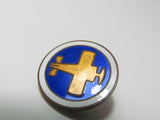 RARE! WW2 JAPANESE AIRCRAFT BADGE NAKAJIMA AIRCRAFT FACTORY ARMY NAVY