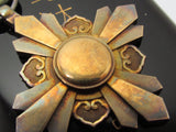 7TH CLASS!!! WW2 JAPANESE AUSPICIOUS CLOUDS MEDAL SILVER IN ORIGINAL CASE