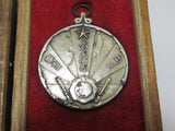 REGIMENTAL BADGE! 1934 IMPERIAL JAPANESE ARMY WAR IN CHINA MANCHURIAN INCIDENT BADGE JAPAN