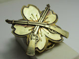 THICK HINGE! WW2 JAPANESE ARMY PROFICIENCY BADGE 2ND RIFLE SHOOTING MARKSMANSHIP MEDAL WWII