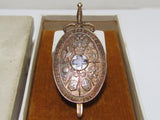 RARE WW1 TREATY OF VERSAILLES BADGE GIVEN TO JAPANESE RED CROSS REPRESENTATIVES