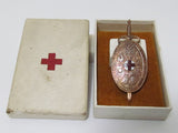 RARE WW1 TREATY OF VERSAILLES BADGE GIVEN TO JAPANESE RED CROSS REPRESENTATIVES