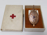 RARE WW1 TREATY OF VERSAILLES BADGE GIVEN TO JAPANESE RED CROSS REPRESENTATIVES