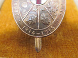 RARE WW1 TREATY OF VERSAILLES BADGE GIVEN TO JAPANESE RED CROSS REPRESENTATIVES