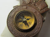 1905 RUSSO-JAPANESE WAR MEDAL COMPASS BADGE GOLDEN KITE MEIJI ERA ANTIQUE