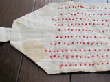 NAMED "BUUNCHOKYU" WW2 JAPANESE 1000 STITCH BELT SENNINBARI WWII JAPAN MEDAL FLAG BADGE WAR ARMY NAVY
