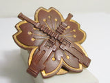 RARE WW2 IMPERIAL JAPANESE ARMY HEAVY MACHINE GUN PROFICIENCY BADGE WWII