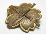RARE WW2 IMPERIAL JAPANESE ARMY HEAVY MACHINE GUN PROFICIENCY BADGE WWII