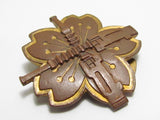 RARE WW2 IMPERIAL JAPANESE ARMY HEAVY MACHINE GUN PROFICIENCY BADGE WWII