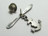VERY RARE WW2 IMPERIAL JAPANESE NAVY AVIATOR (PILOT) BADGE WWII NAVAL CLASS REUNION