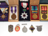 AMAZING JAPANESE MEDAL LOT ~ WW2, PRE, POST WW2 JAPANESE MEDALS & BADGES