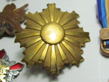 AMAZING JAPANESE MEDAL LOT ~ WW2, PRE, POST WW2 JAPANESE MEDALS & BADGES