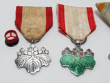 AMAZING JAPANESE MEDAL LOT ~ WW2, PRE, POST WW2 JAPANESE MEDALS & BADGES