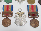 AMAZING JAPANESE MEDAL LOT ~ WW2, PRE, POST WW2 JAPANESE MEDALS & BADGES