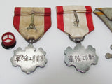 AMAZING JAPANESE MEDAL LOT ~ WW2, PRE, POST WW2 JAPANESE MEDALS & BADGES
