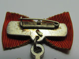 RARE WW2 JAPANESE OFFICER WIVES ASSOCIATION BADGE ARMY NAVY WOMEN RISING SUN FLAG WAR WWII