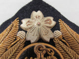 WW2 JAPANESE NAVAL OFFICER CAP BADGE WWII NAVY medal war WWII