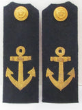 NAMED! WW2 JAPANESE NAVAL ACADEMY SHOULDER BOARDS OFFICER CADET MIDSHIPMAN WWII NAVY medal war