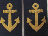 NAMED! WW2 JAPANESE NAVAL ACADEMY SHOULDER BOARDS OFFICER CADET MIDSHIPMAN WWII NAVY medal war