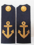 NAMED! WW2 JAPANESE NAVAL ACADEMY SHOULDER BOARDS OFFICER CADET MIDSHIPMAN WWII NAVY medal war