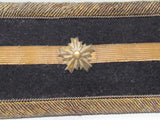 WW2 IMPERIAL JAPANESE POLICE SHOULDER BOARDS & CAP BADGE SET WWII JAPAN
