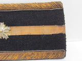 WW2 IMPERIAL JAPANESE POLICE SHOULDER BOARDS & CAP BADGE SET WWII JAPAN