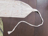 "BUUNCHOKYU" WW2 JAPANESE 1000 STITCH BELT & NAMED ARMY BAG ~ SENNINBARI WWII JAPAN ~