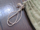 "BUUNCHOKYU" WW2 JAPANESE 1000 STITCH BELT & NAMED ARMY BAG ~ SENNINBARI WWII JAPAN ~
