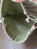 "BUUNCHOKYU" WW2 JAPANESE 1000 STITCH BELT & NAMED ARMY BAG ~ SENNINBARI WWII JAPAN ~