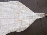 "BUUNCHOKYU" WW2 JAPANESE 1000 STITCH BELT & NAMED ARMY BAG ~ SENNINBARI WWII JAPAN ~