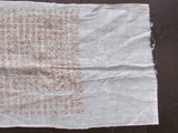 WW2 JAPANESE COMFORT BAG AND THOUSAND STITCH TENUGUI SENNINBARI WWII