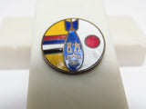 RARE ONE! WW2 IMPERIAL JAPANESE MANCHURIA AIR DEFENSE ASSOCIATION PIN BADGE WINGS JAPAN