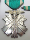 RARE HALLMARK!  PRE WW2 JAPANESE MEDAL GOLDEN KITE "M" HALLMARK OSAKA MINT