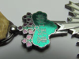 RARE MEIJI ERA! IMPERIAL JAPANESE MEDAL ORDER RISING SUN 6TH MEIJI JAPAN BADGE WWII SILVER ARMY