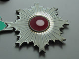RARE MEIJI ERA! IMPERIAL JAPANESE MEDAL ORDER RISING SUN 6TH MEIJI JAPAN BADGE WWII SILVER ARMY