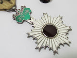 RARE MEIJI ERA! IMPERIAL JAPANESE MEDAL ORDER RISING SUN 6TH MEIJI JAPAN BADGE WWII SILVER ARMY