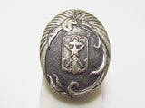 WW2 JAPANESE VET MERIT BADGE MEDAL WAR VETERANS ZAIGO GUNJINKAI WWII JAPAN