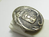 WW2 JAPANESE VET MERIT BADGE MEDAL WAR VETERANS ZAIGO GUNJINKAI WWII JAPAN