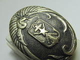 WW2 JAPANESE VET MERIT BADGE MEDAL WAR VETERANS ZAIGO GUNJINKAI WWII JAPAN
