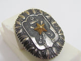 WW2 JAPANESE VET BADGE MEDAL OSAKA BRANCH WAR VETERANS ZAIGO GUNJINKAI WWII JAPAN SWORD