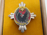 WW2 JAPANESE IMPERIAL SOLDIER RELIEF BADGE PIN ARMY NAVY FLAG MEDAL CROW WWII