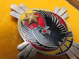 WW2 JAPANESE IMPERIAL SOLDIER RELIEF BADGE PIN ARMY NAVY FLAG MEDAL CROW WWII