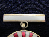 WW2 JAPANESE NAVAL ASSOCIATION MERIT BADGE RISING SUN MEDAL WWII NAVY